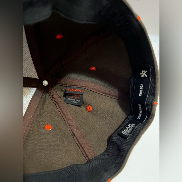 Zoo York fitted Dad baseball hat size S /M made in Dominican Republic brown - Picture 7 of 13